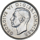 1946 Florin - George VI British Silver Coin - Superb