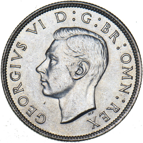1946 Florin - George VI British Silver Coin - Superb