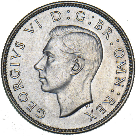 1946 Florin - George VI British Silver Coin - Superb