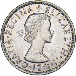 1955 Florin - Elizabeth II British Coin - Superb