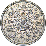 1956 Florin - Elizabeth II British Coin - Superb