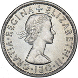 1956 Florin - Elizabeth II British Coin - Superb
