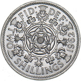 1962 Florin - Elizabeth II British Coin - Superb