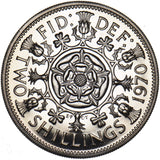 1970 Florin - Elizabeth II British Coin - Superb
