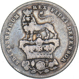 1826 Shilling - George IV British Silver Coin