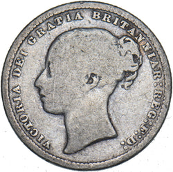 1872 Shilling - Victoria British Silver Coin