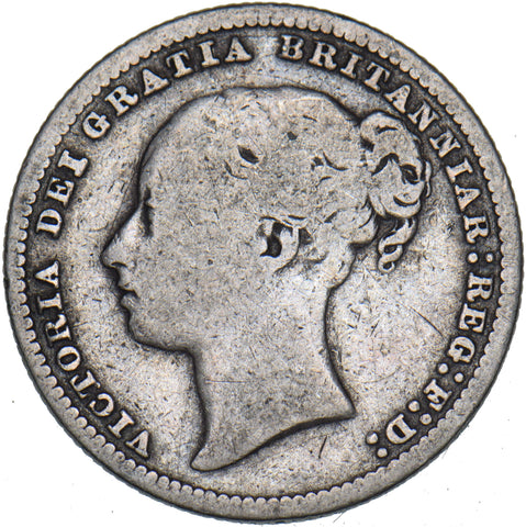 1879 Shilling - Victoria British Silver Coin