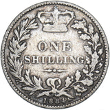 1884 Shilling - Victoria British Silver Coin
