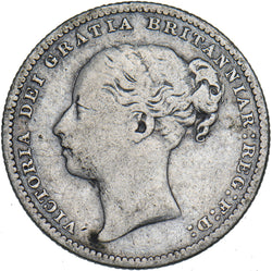 1884 Shilling - Victoria British Silver Coin