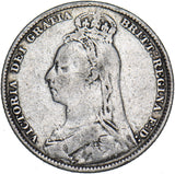 1892 Shilling - Victoria British Silver Coin