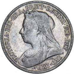 1895 Shilling - Victoria British Silver Coin