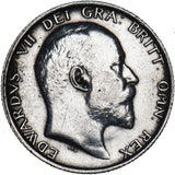 1906 Shilling - Edward VII British Silver Coin