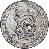 1915 Shilling - George V British Silver Coin
