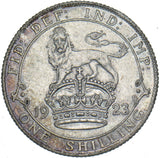1923 Shilling - George V British Silver Coin