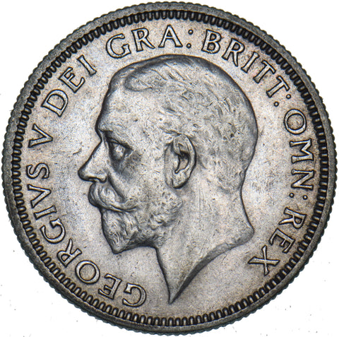 1929 Shilling - George V British Silver Coin