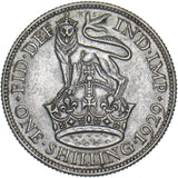 1929 Shilling - George V British Silver Coin
