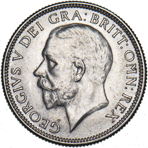 1929 Shilling - George V British Silver Coin