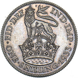 1933 Shilling - George V British Silver Coin