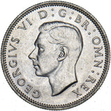 1946 English Shilling - George VI British Silver Coin