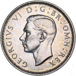 1937 Scottish Shilling (Likely Proof) - George VI British Silver Coin