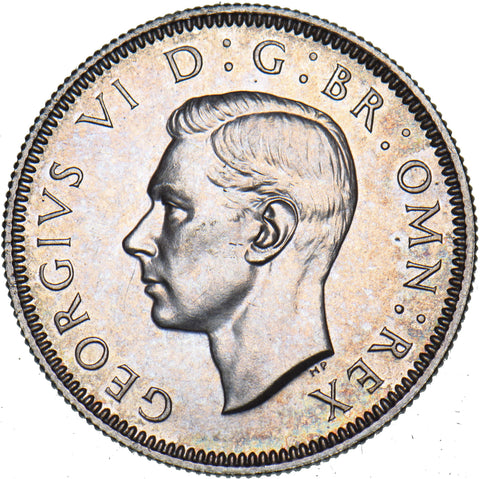 1937 Scottish Shilling (Likely Proof) - George VI British Silver Coin
