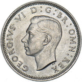 1950 Scottish Shilling - George VI British  Coin