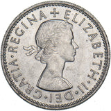 1954 English Shilling - Elizabeth II British  Coin
