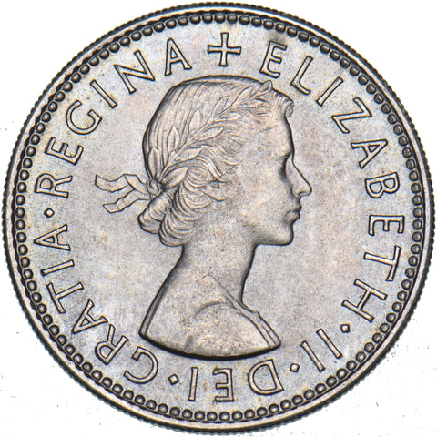 1954 English Shilling - Elizabeth II British  Coin