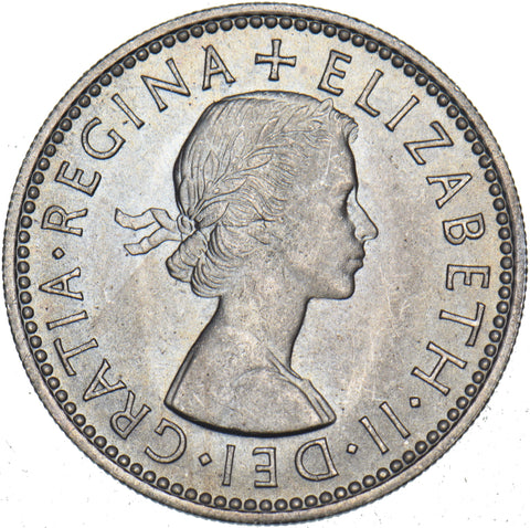 1959 English Shilling - Elizabeth II British  Coin