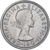 1960 English Shilling - Elizabeth II British  Coin