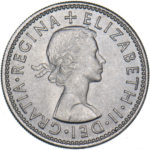 1960 English Shilling - Elizabeth II British  Coin