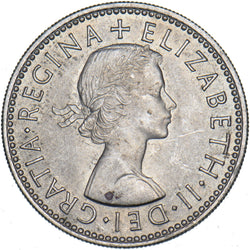 1954 Scottish Shilling - Elizabeth II British  Coin