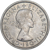 1954 Scottish Shilling - Elizabeth II British  Coin