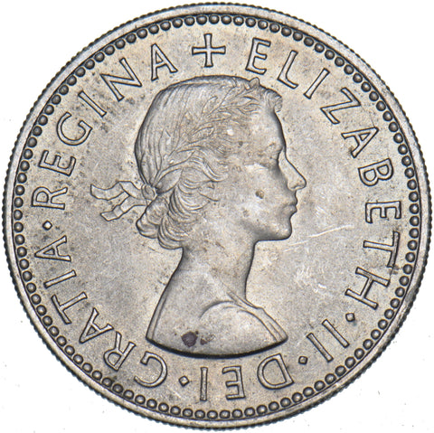 1954 Scottish Shilling - Elizabeth II British  Coin