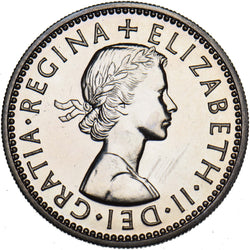 1970 Proof English Shilling - Elizabeth II British  Coin
