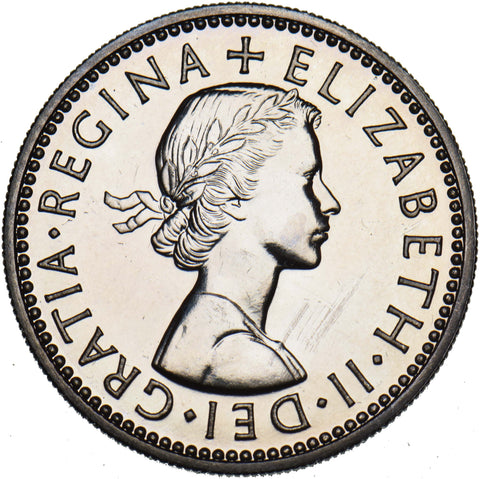 1970 Proof English Shilling - Elizabeth II British  Coin