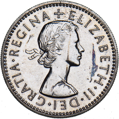 1970 Proof English Shilling - Elizabeth II British  Coin