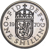 1970 Proof Scottish Shilling - Elizabeth II British  Coin