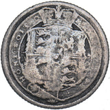 1818 Sixpence - George III British Silver Coin