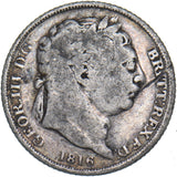 1816 Sixpence - George III British Silver Coin