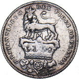 1828 Sixpence - George IV British Silver Coin