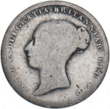1839 Sixpence - Victoria British Silver Coin