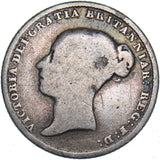 1844 Sixpence - Victoria British Silver Coin