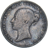 1864 Sixpence - Victoria British Silver Coin