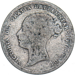 1887 Sixpence (Young Head.) - Victoria British Silver Coin