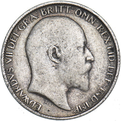 1908 Sixpence - Edward VII British Silver Coin