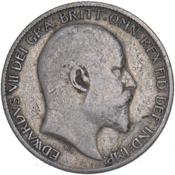 1909 Sixpence - Edward VII British Silver Coin