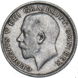 1913 Sixpence - George V British Silver Coin