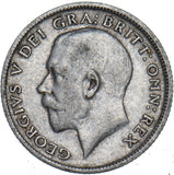 1913 Sixpence - George V British Silver Coin