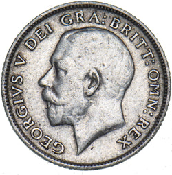 1914 Sixpence - George V British Silver Coin